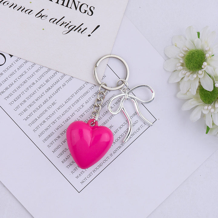 Charming Heart-Shaped Keychain kalsten