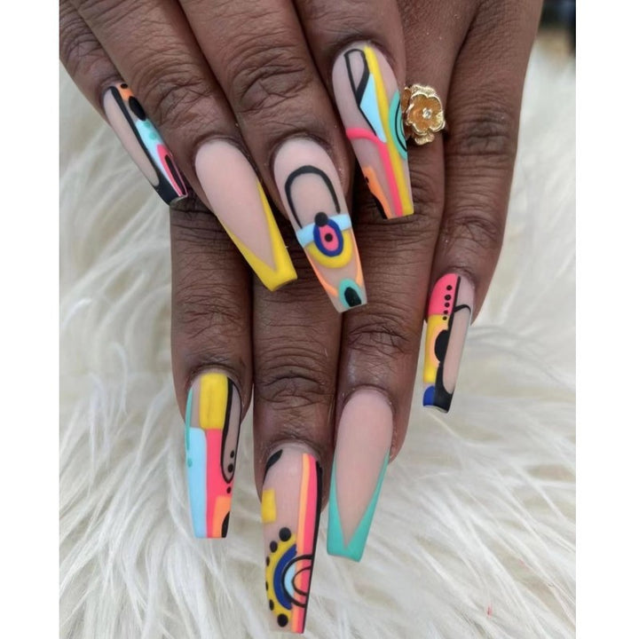 Trendy Artificial Nails Kalsten