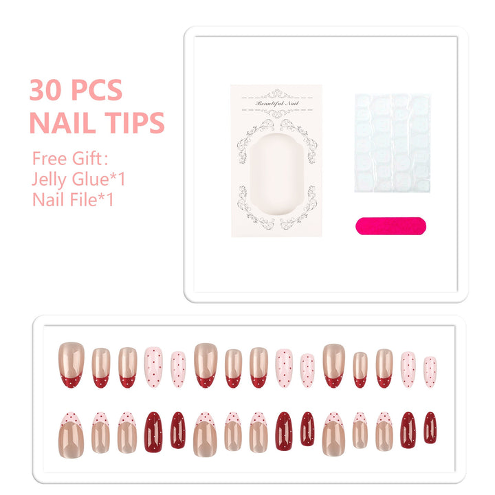 Press-On Nail Tips Set