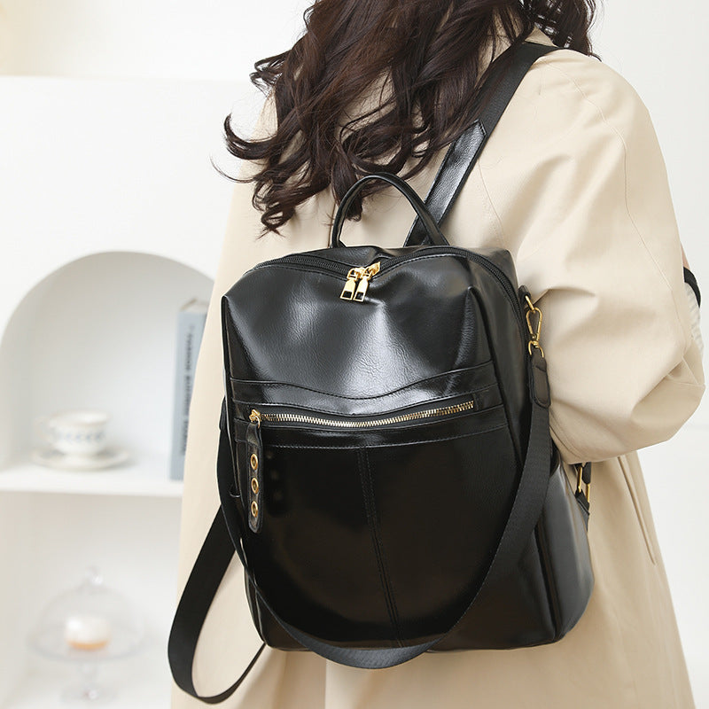 Premium Leather Multi-Functional Backpack Kalsten