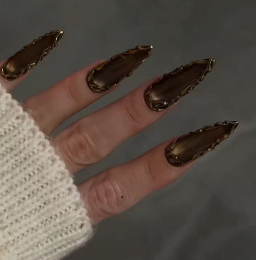 Elegant Stiletto Nail Extensions Kalsten