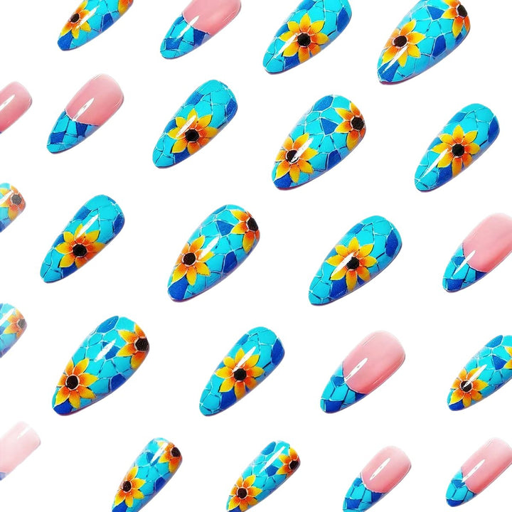 Artistic Stained Glass Nail Art Kalsten
