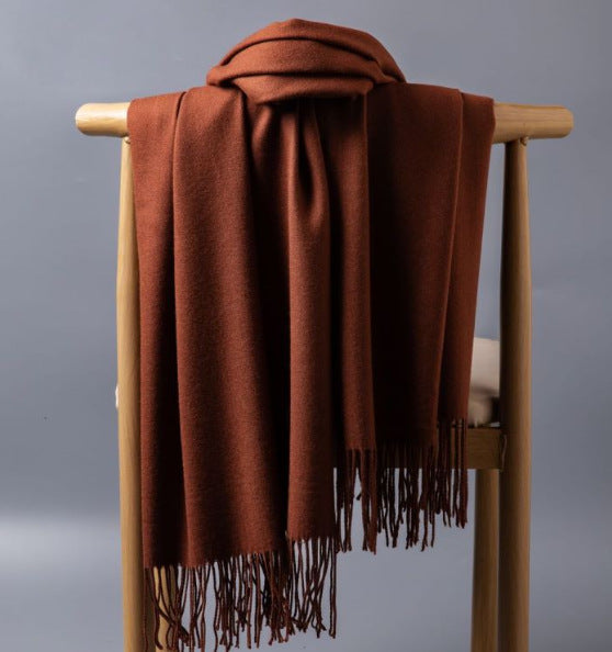 Luxurious Cashmere-Blend Throw Blanket