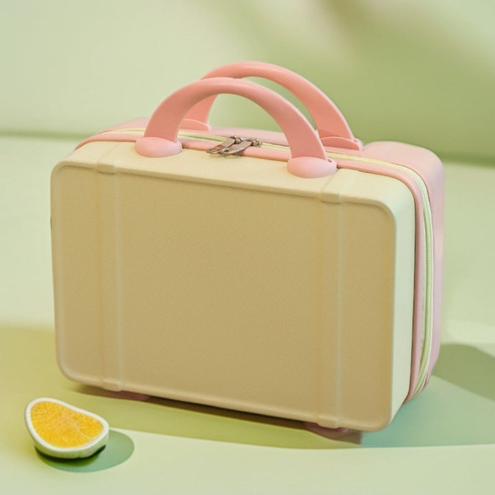 compact hard-shell cosmetic and travel vanity case with dual top handles Kalsten