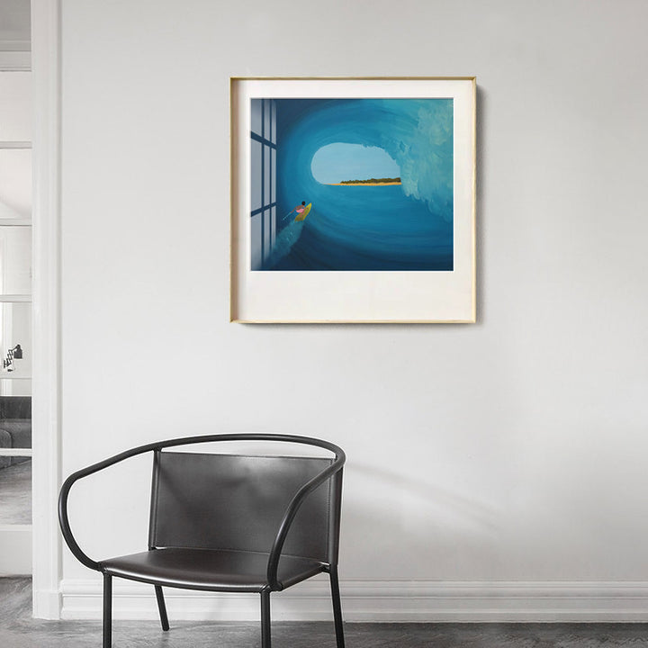 Divided Coastal Landscape Wall Art