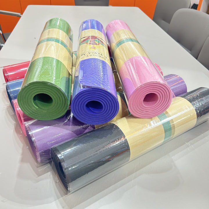 Premium Yoga Mat with Non-Slip Surface and Carry Strap Kalsten