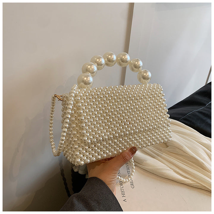 Pearl-Embellished Evening Handbag  1791041746