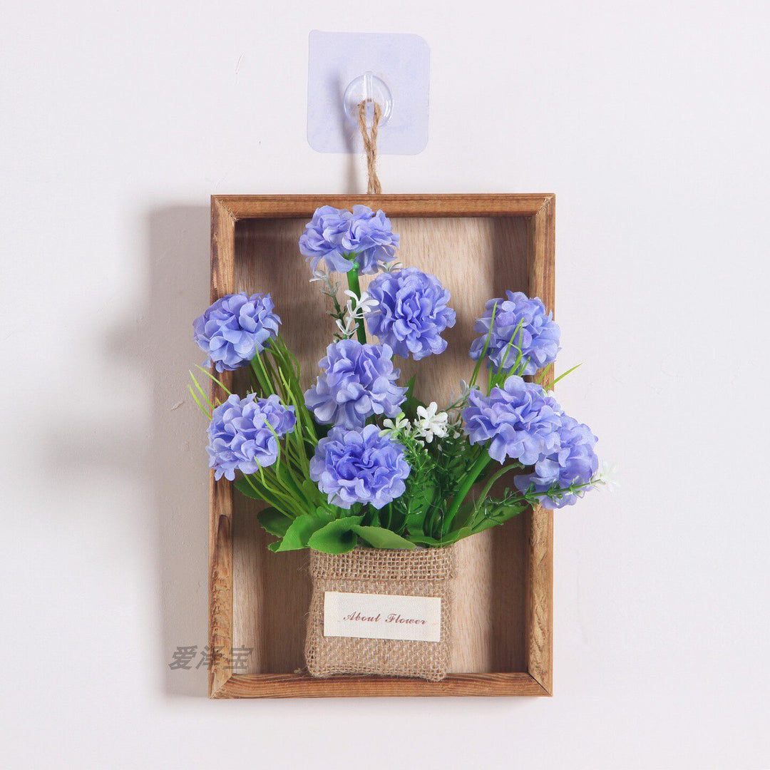 Wall-Mounted Decorative Floral Hanging Planter