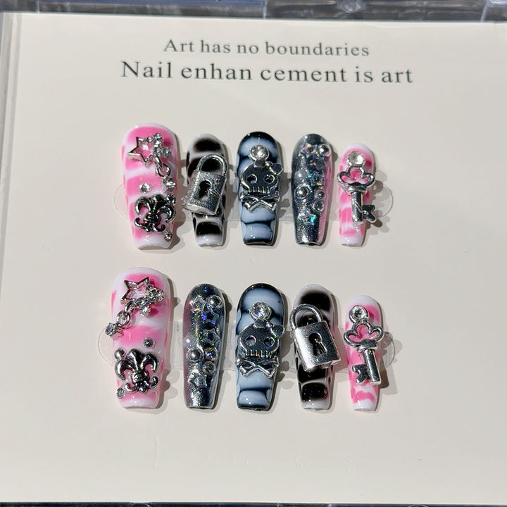 Artistic Press-On Nail Tips