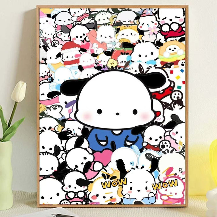 Hello Kitty Character Wall Art Kalsten