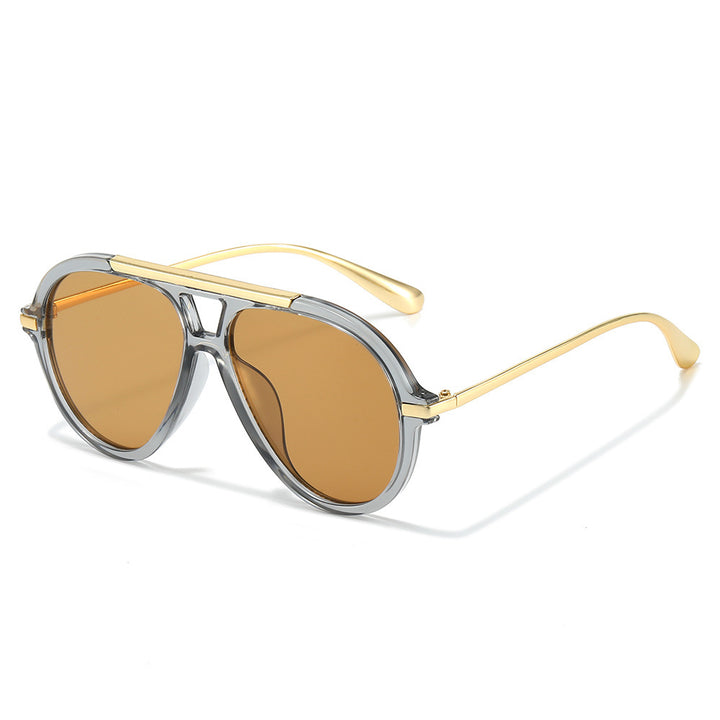 Fashion-Forward Futuristic Round Sunglasses Kalsten