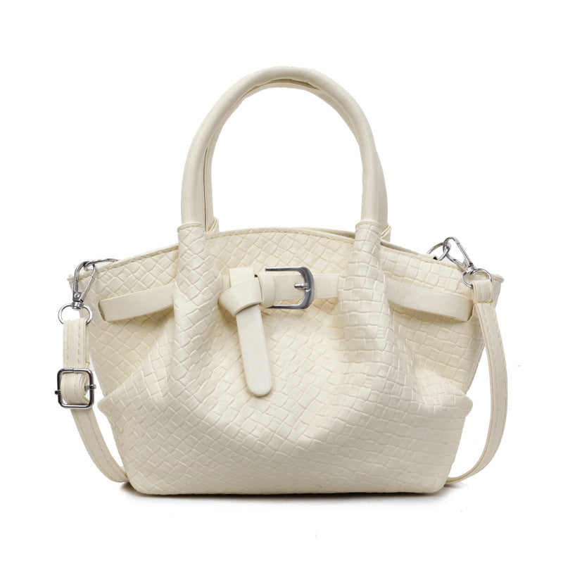 Stylish Woven Structured Handbag Kalsten