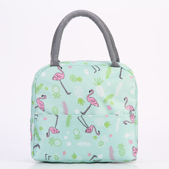 Insulated Flamingo-Themed Lunch Bag Kalsten