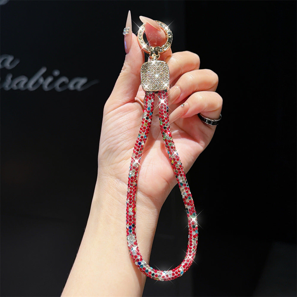 Bling Rhinestone Charm Keychain Kalsten