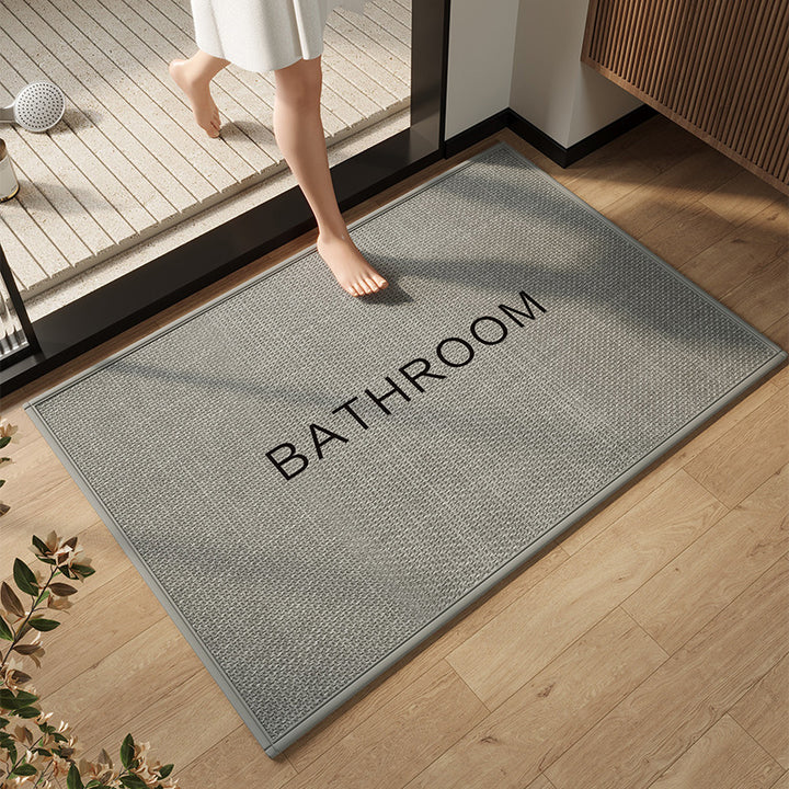 Elegant Modern Bathroom Mat Kalsten