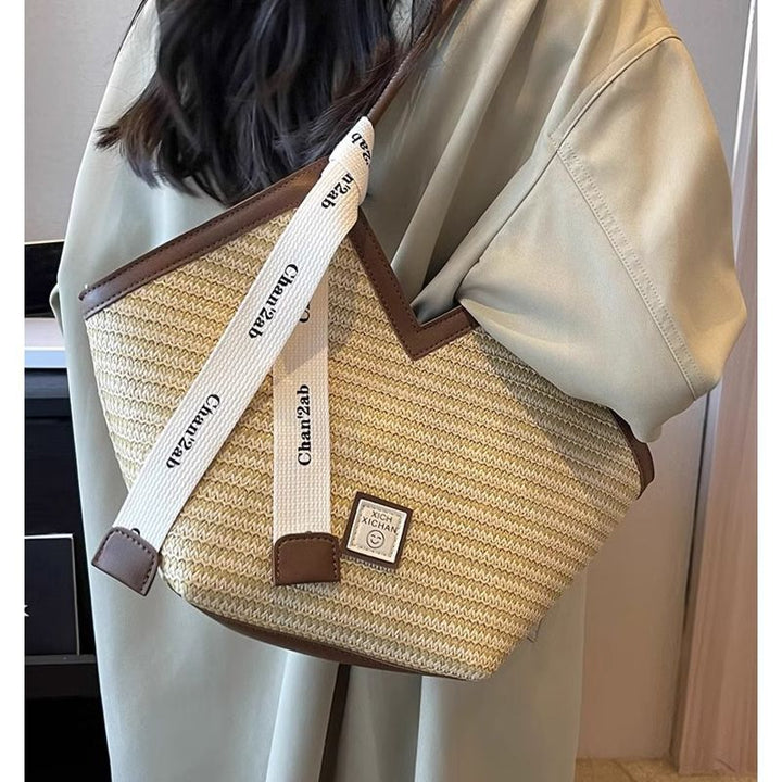 Woven Texture Shoulder Bag Kalsten