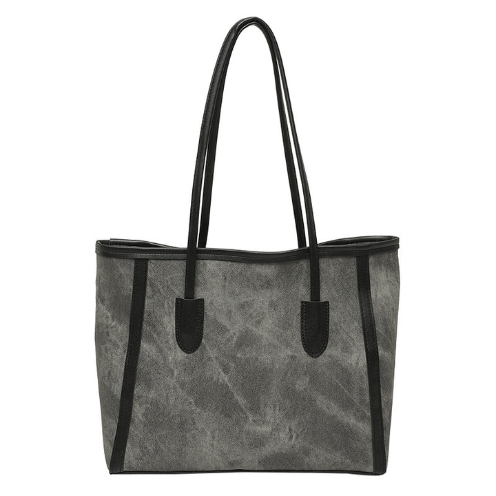 Classic Structured Canvas Tote Bag