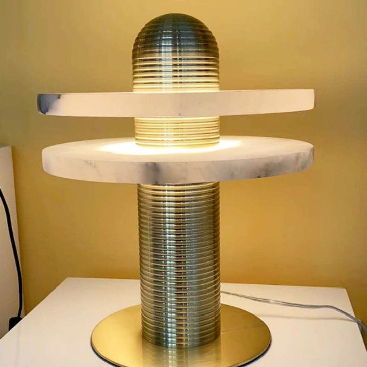 Sculptural LED Accent Table Lamp