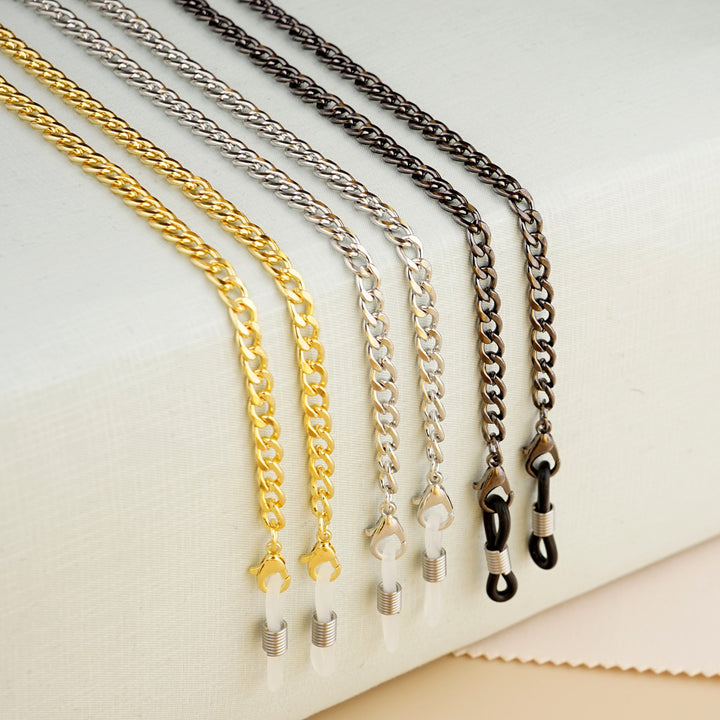 Stylish Silver Eyewear Holder Kalsten