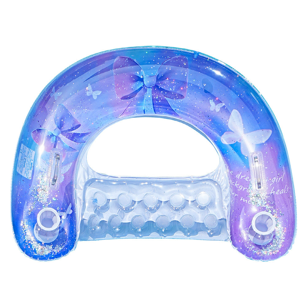Ladies Inflatable Play Bathtub with Safety Net Kalsten