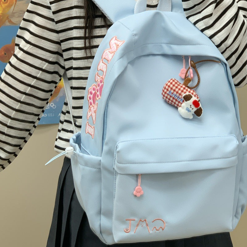 Embroidered Character-Themed Backpack Kalsten