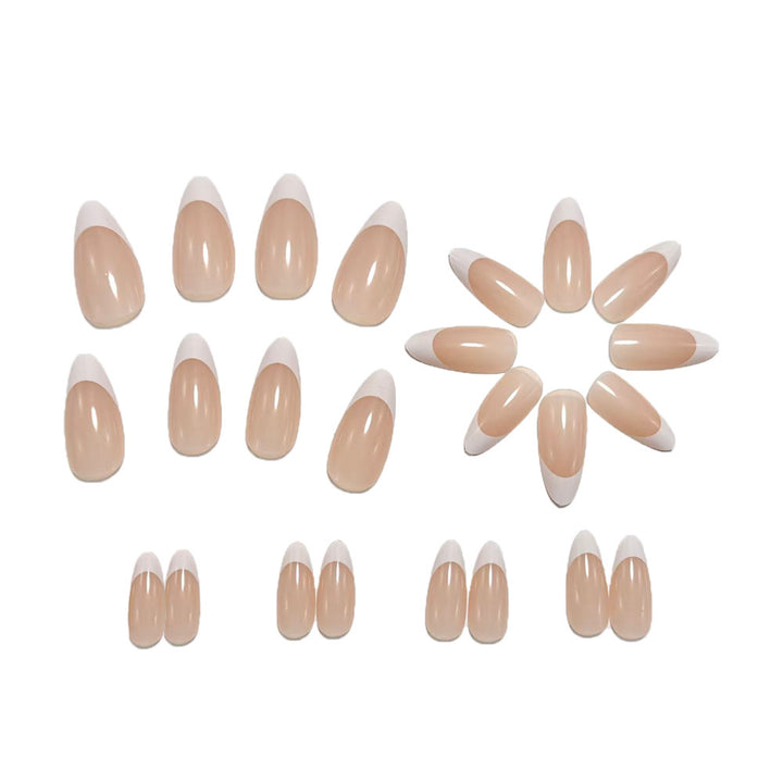 Artificial nails in elegant stiletto design with high gloss finish Kalsten