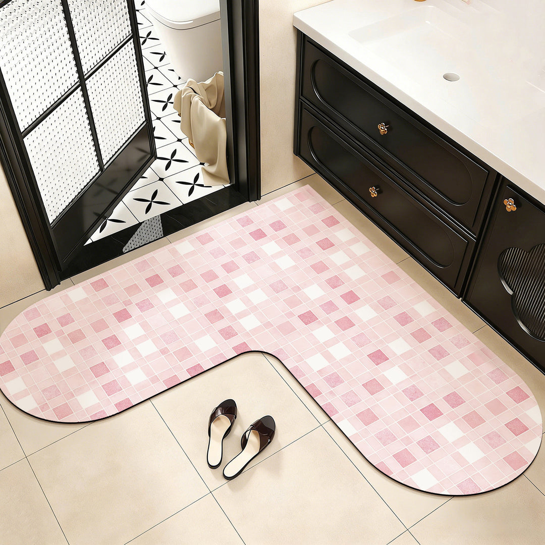 Memory Foam U-Shaped Bath Mat
