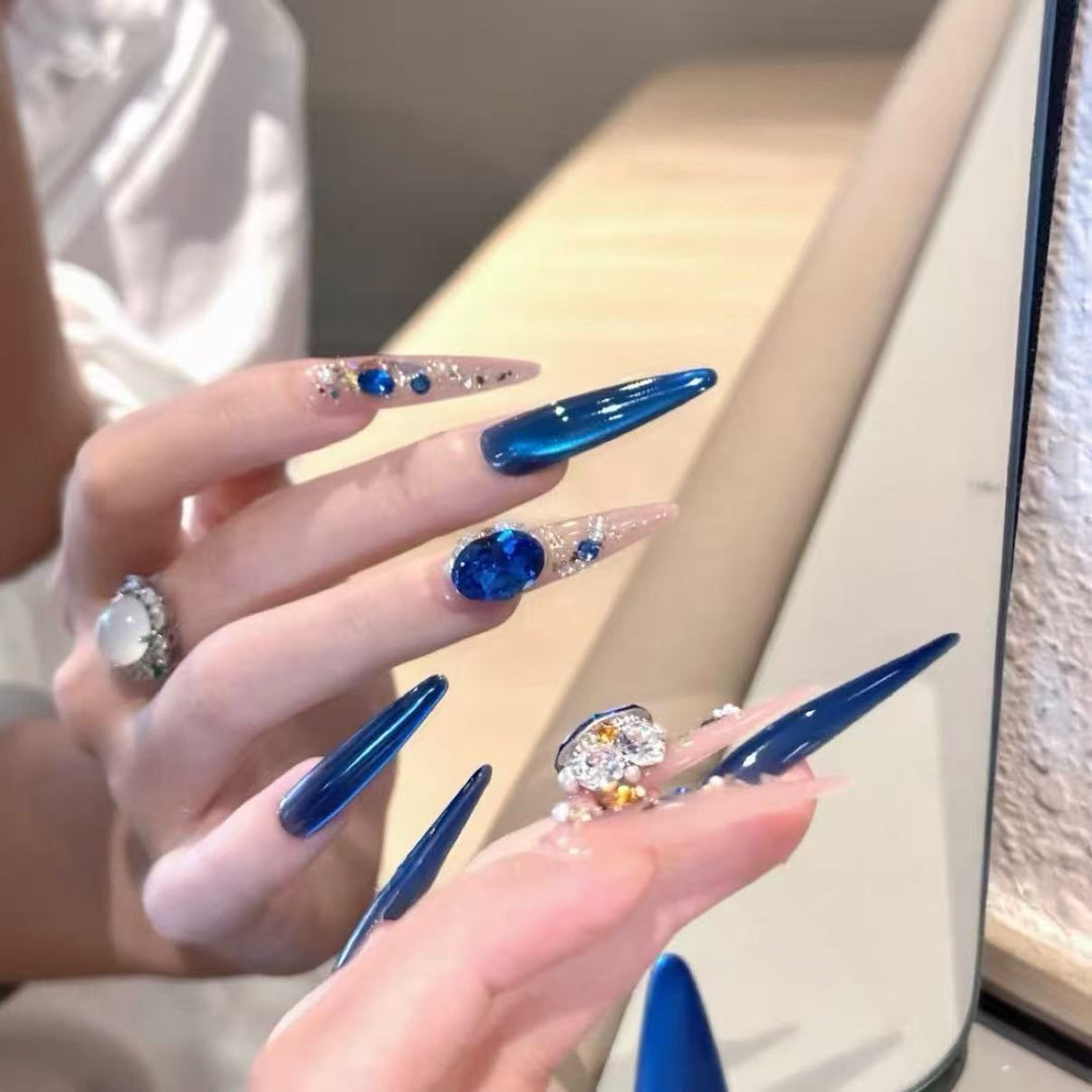 Glamorous Stiletto Nail Art