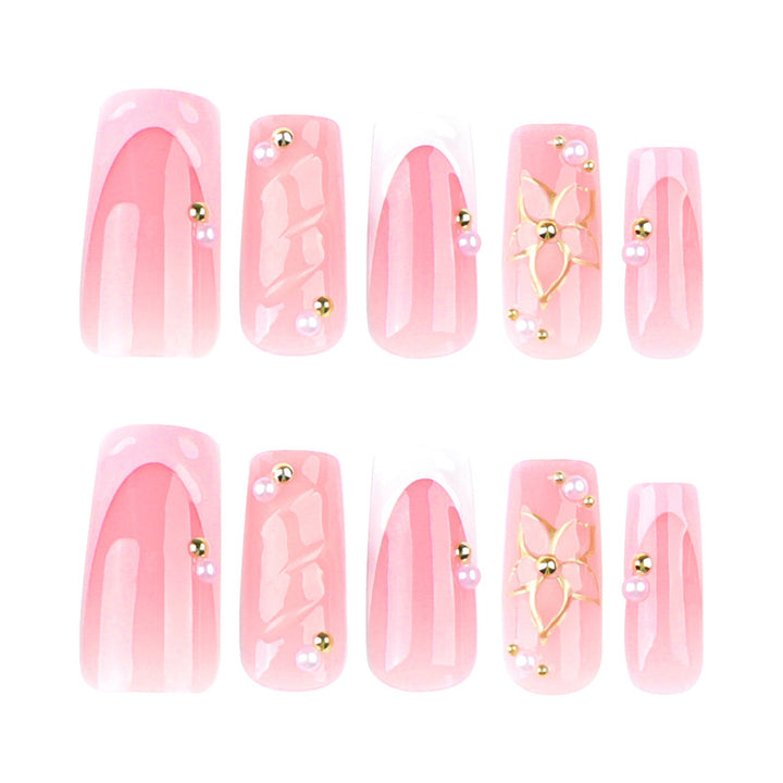 Elegant Long-Lasting Press-On Nail Art Kalsten