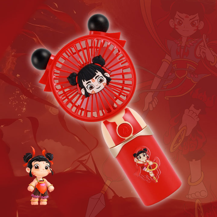 Ladies portable handheld fan with character design Kalsten