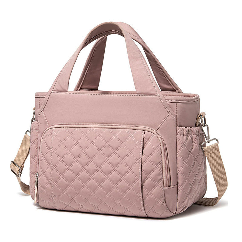 Quilted Multi-Pocket Handbag Kalsten