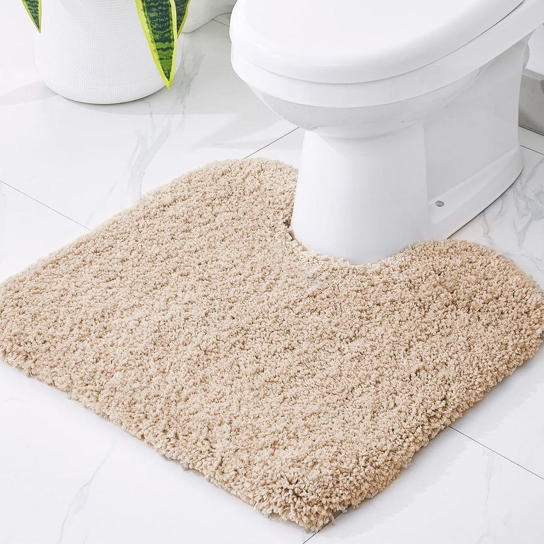 Plush Toilet Rug