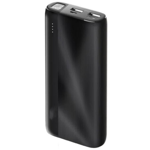 High-capacity portable power bank with dual USB ports and LED display Kalsten