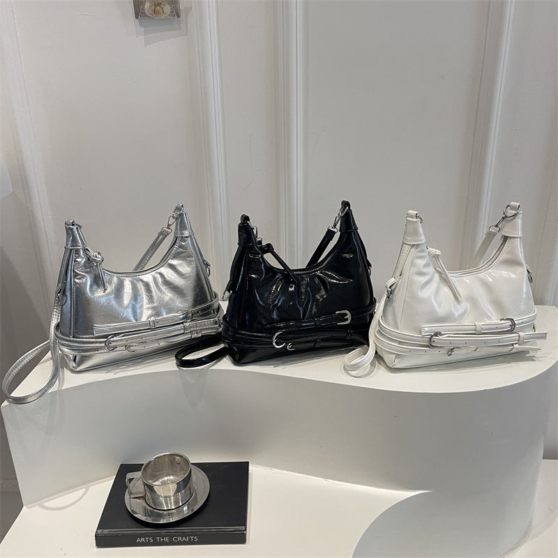 Trendy Glossy Sling Shoulder Bag