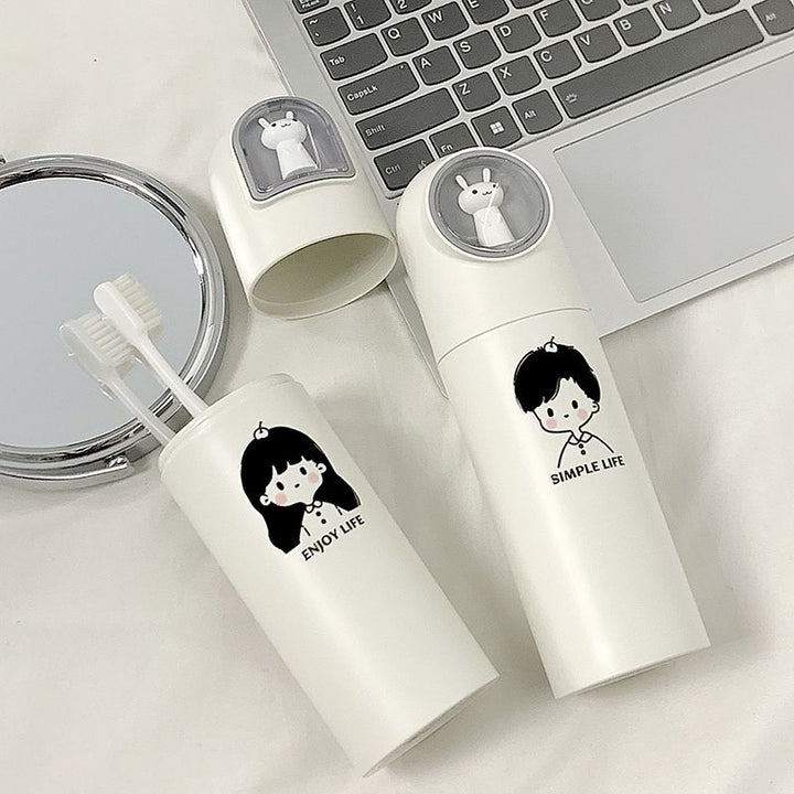 Bottle with Cute Character Design Kalsten