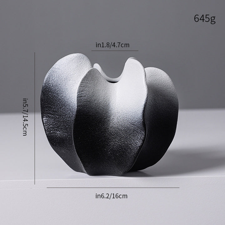 Textured Modern Decorative Ceramic Vase Kalsten