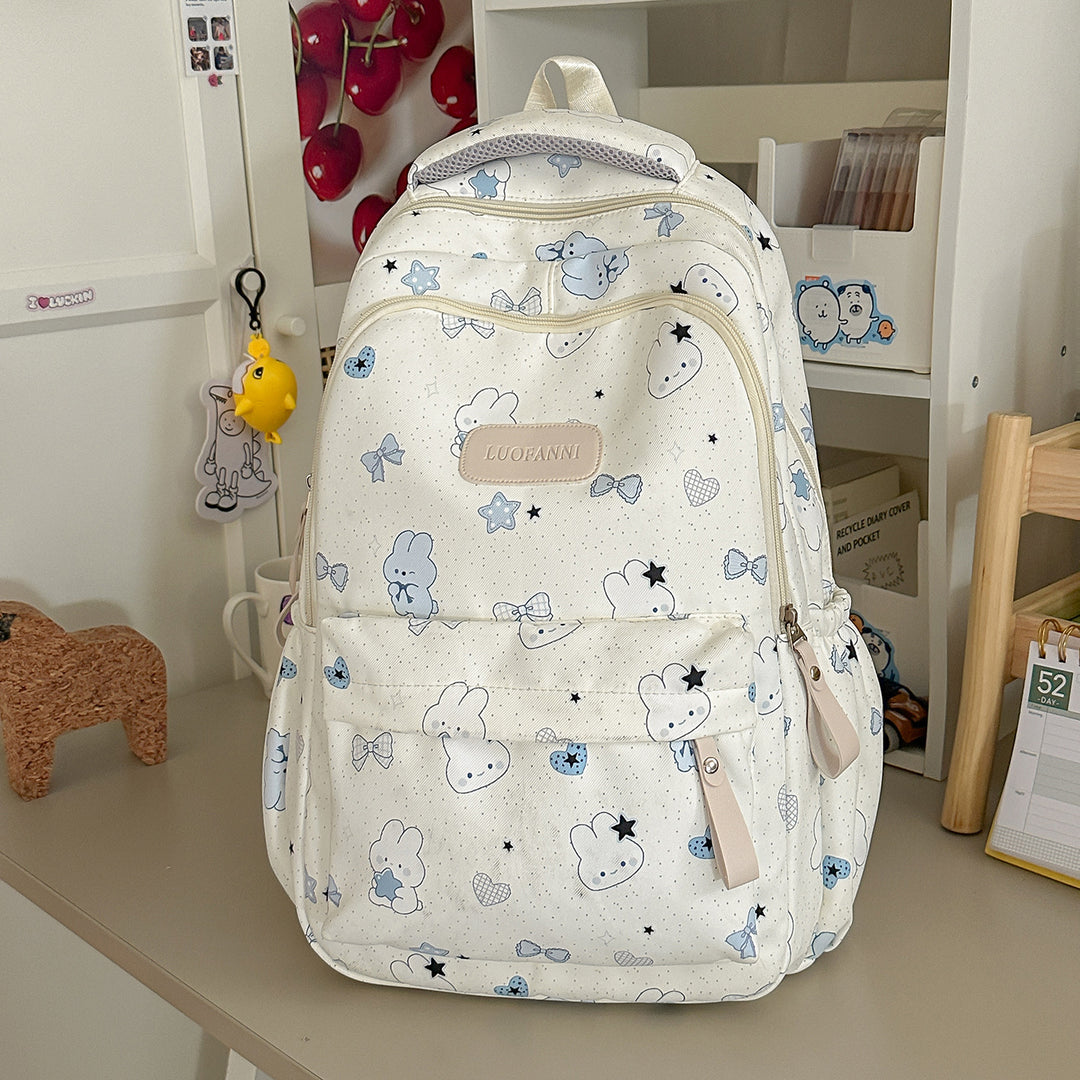 Cartoon-Printed Backpack Kalsten