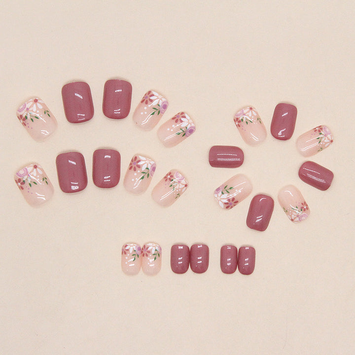 Elegant Floral Nail Art Enhancements Kalsten 1789915696