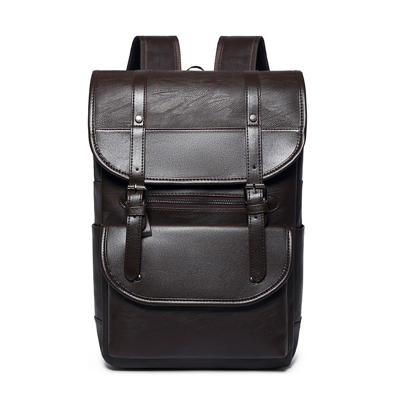 Premium Leather Laptop Backpack Kalsten