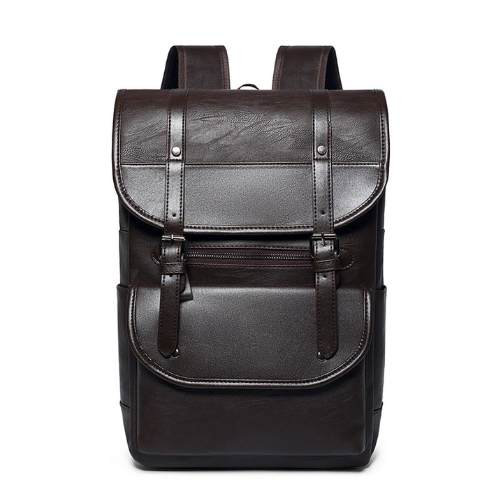 Premium Leather Laptop Backpack Kalsten