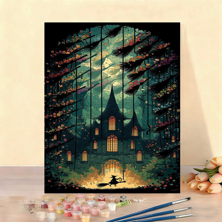 Whimsical Forest Adventure Art Print Kalsten