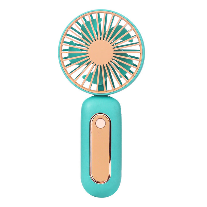 Unisex Portable Hand Fan with LED Display and Ergonomic Handle Kalsten