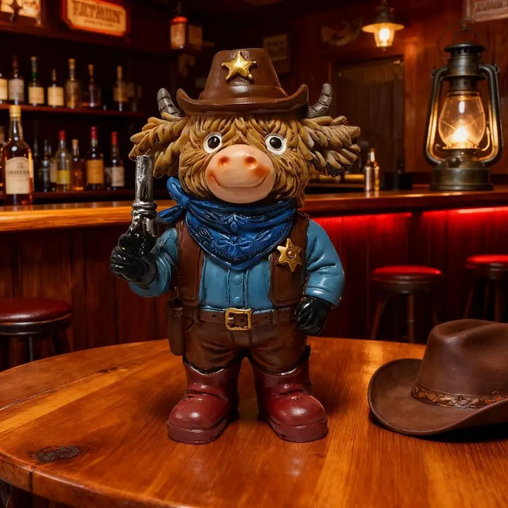 Funny Cowboy Figurine Kalsten