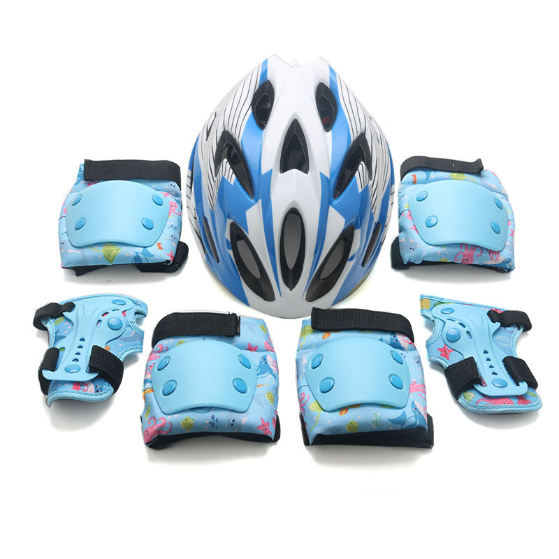 Children's Protective Helmet and Gear Set Kalsten