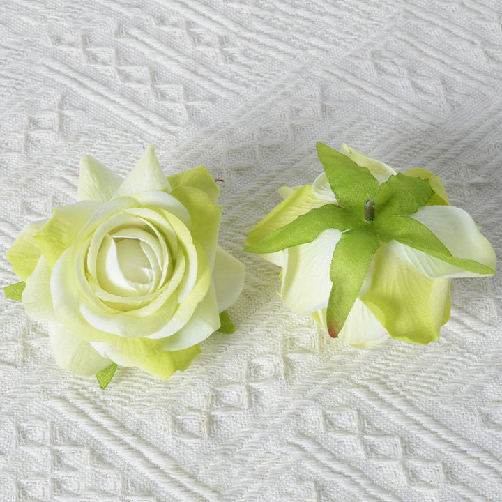 Elegant Fabric Rose Hair Clip