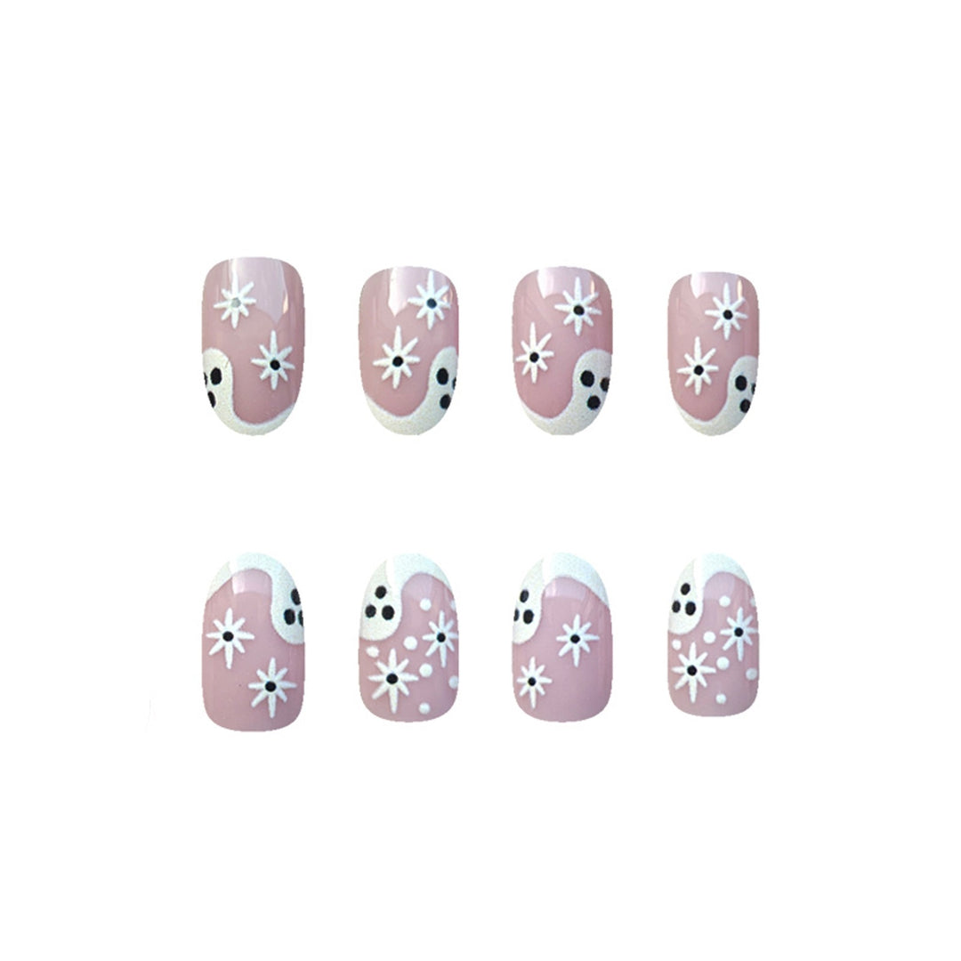 Artistic Press-On Nail Set