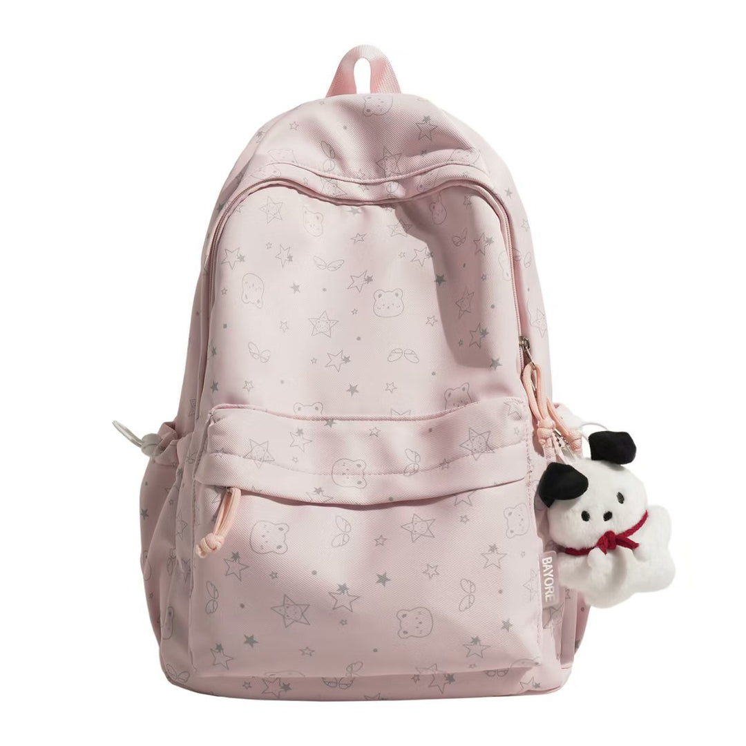 Multi-Pocket Character-Themed Backpack Kalsten