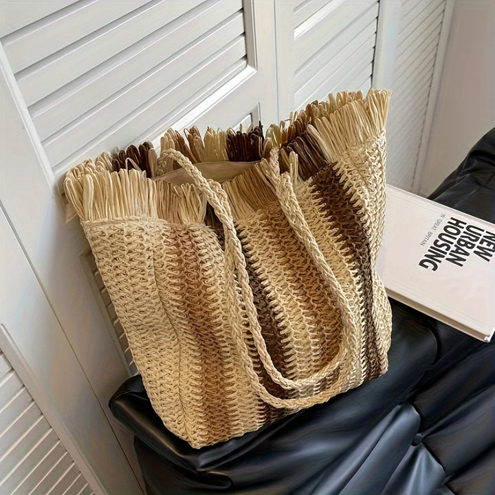 Handcrafted Macrame Tote Bag Kalsten