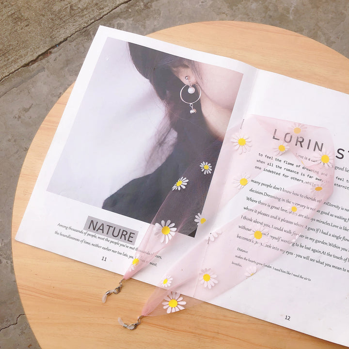 Floral Patterned Eyewear Chain Kalsten