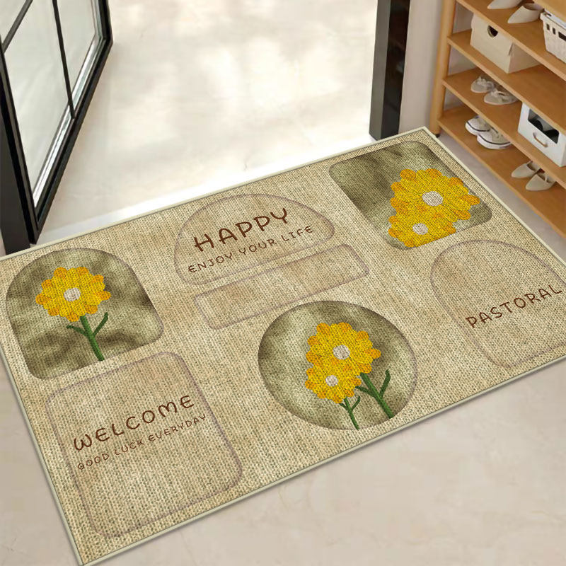 Decorative Star-patterned Bath Mat Kalsten